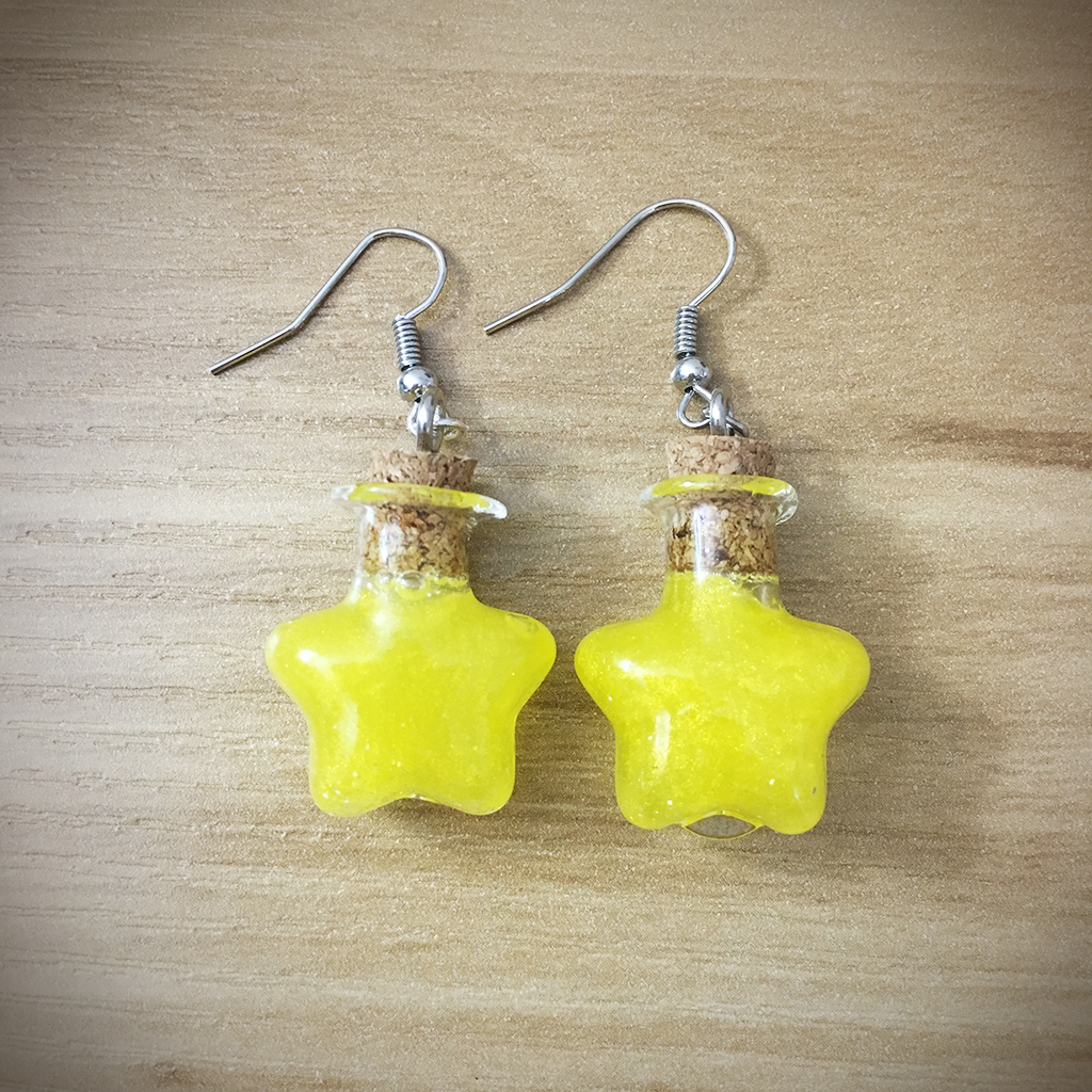 Potion Earrings - Star Potion007