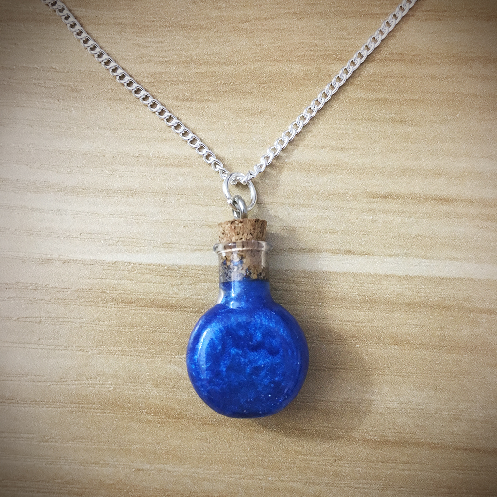 Potion Necklace - Round Potion002