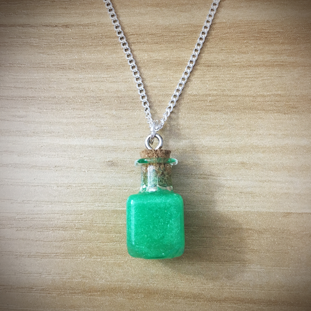 Potion Necklace - Square Potion011