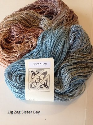 Zig Zag - Rayon yarn