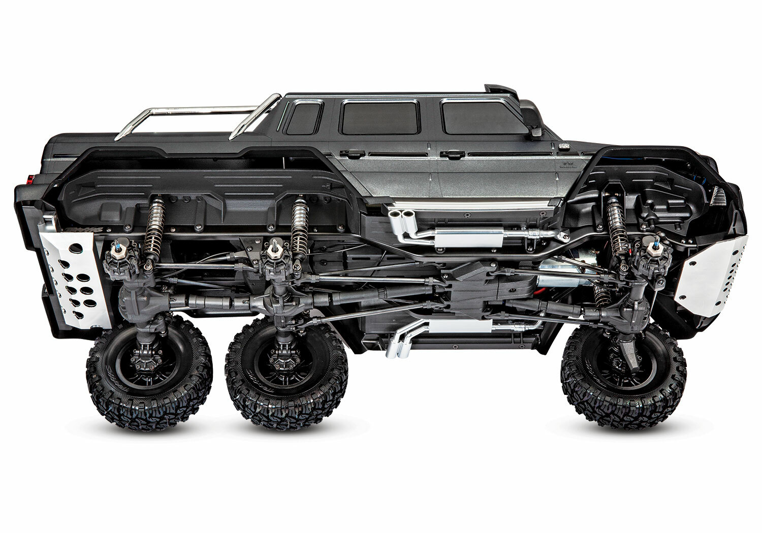 Traxxas TRX-6 Mercedes-Benz G 63 AMG 6x6 (XL-5HV, TQi, LED Lights) (No Battery or Charger) - Special Edition Traxxas TRX-6 Mercedes-Benz G 63 AMG 6x6 (XL-5HV, TQi, LED Lights) (No Battery or Charger) - Special Edition