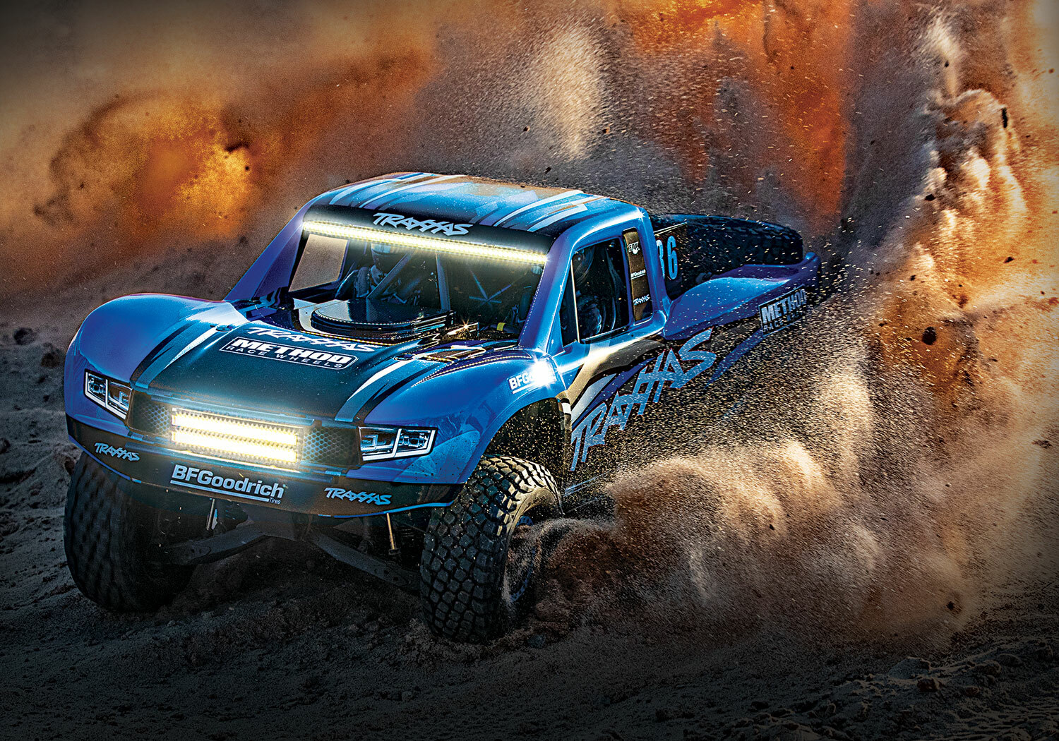 Traxxas UDR Unlimited Desert Racer Pro-Scale™ with Lights (VXL-6S/TQi/No Batt/No Chg) Traxxas UDR Unlimited Desert Racer Pro-Scale™ with Lights (VXL-6S/TQi/No Batt/No Chg)