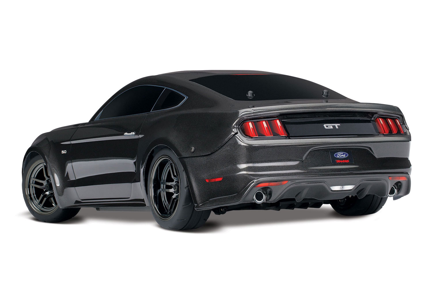 Traxxas Ford Mustang GT XL-5 (TQ/No Batt/No Chg) with Option Green and Orange Drift Wheels and Tires and Spool Assemblies Included Traxxas Ford Mustang GT XL-5 (TQ/No Batt/No Chg) with Option Green and Orange Drift Wheels and Tires and Spool Assemblies Included