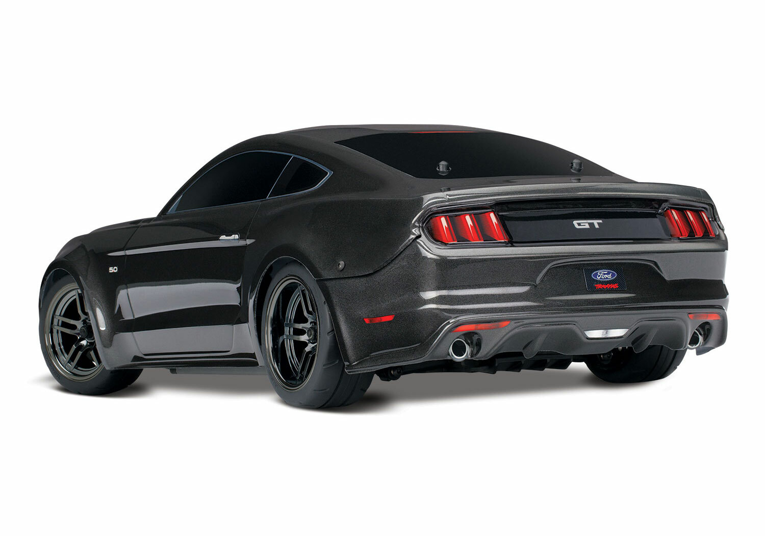 Traxxas Ford Mustang GT XL-5 (TQ/No Batt/No Chg) with Option Green and Orange Drift Wheels and Tires and Spool Assemblies Included Traxxas Ford Mustang GT XL-5 (TQ/No Batt/No Chg) with Option Green and Orange Drift Wheels and Tires and Spool Assemblies Included