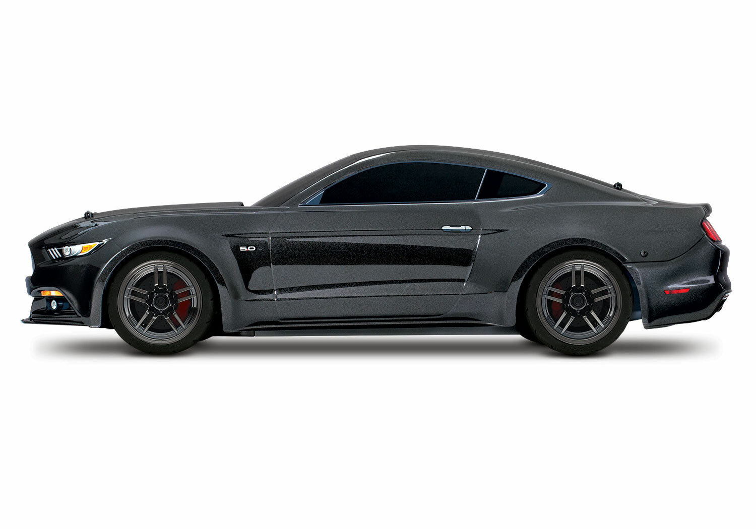 Traxxas Ford Mustang GT XL-5 (TQ/No Batt/No Chg) with Option Green and Orange Drift Wheels and Tires and Spool Assemblies Included Traxxas Ford Mustang GT XL-5 (TQ/No Batt/No Chg) with Option Green and Orange Drift Wheels and Tires and Spool Assemblies Included