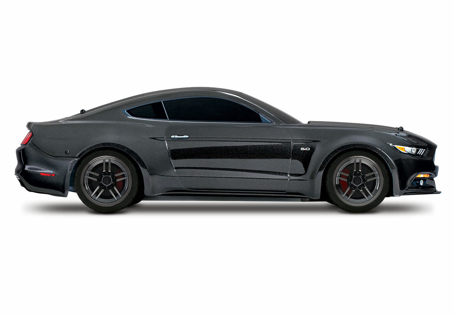Traxxas Ford Mustang GT XL-5 (TQ/No Batt/No Chg) with Option Green and Orange Drift Wheels and Tires and Spool Assemblies Included Traxxas Ford Mustang GT XL-5 (TQ/No Batt/No Chg) with Option Green and Orange Drift Wheels and Tires and Spool Assemblies Included