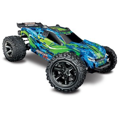 The all-new Traxxas Rustler® 4X4 VXL (TQi/No Batt or Charger) C-TRX67076-4