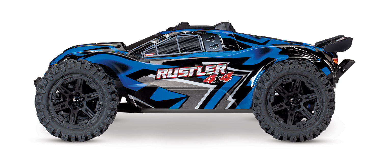Traxxas Rustler 4X4 XL-5, 1/10 Stadium Truck (TQ/No Batt or Charger) Traxxas Rustler 4X4 XL-5, 1/10 Stadium Truck (TQ/No Batt or Charger)