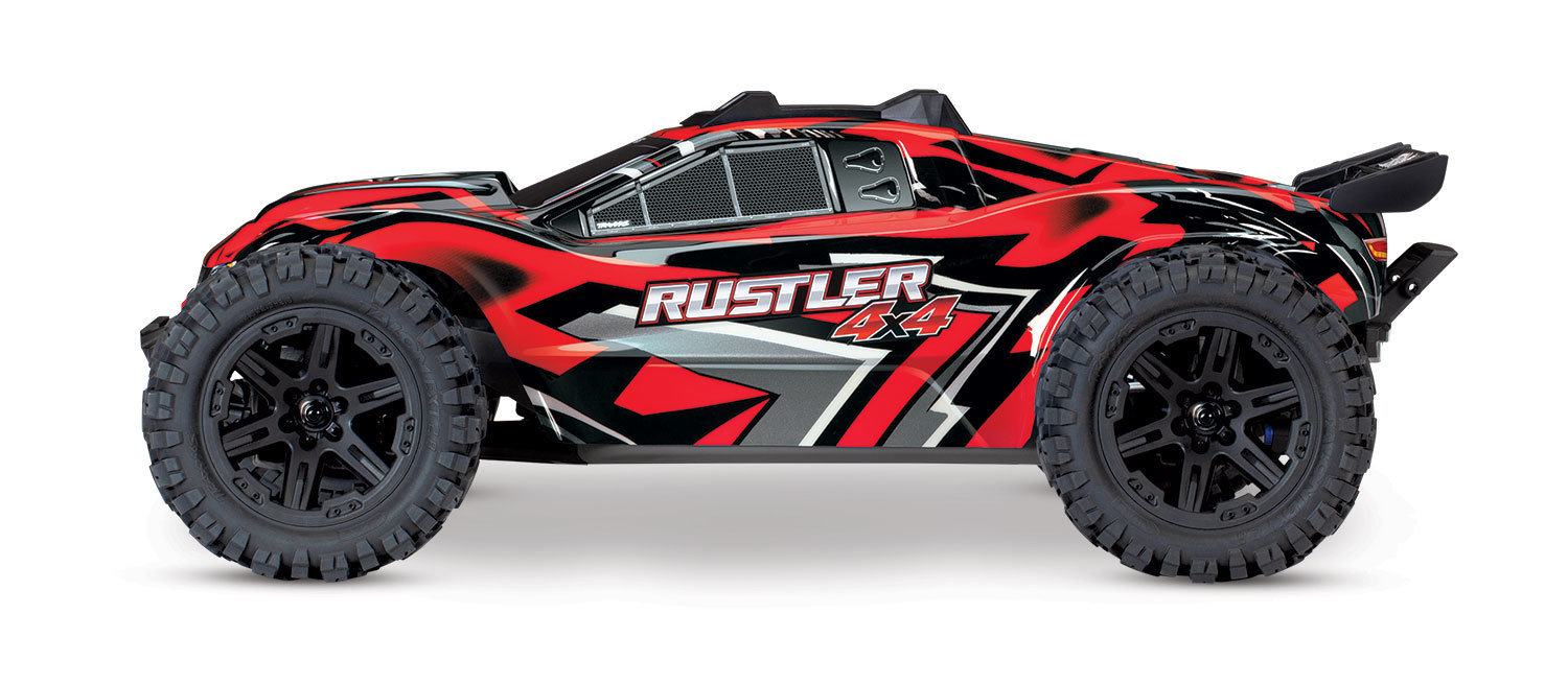 Traxxas Rustler 4X4 XL-5, 1/10 Stadium Truck (TQ/No Batt or Charger) Traxxas Rustler 4X4 XL-5, 1/10 Stadium Truck (TQ/No Batt or Charger)