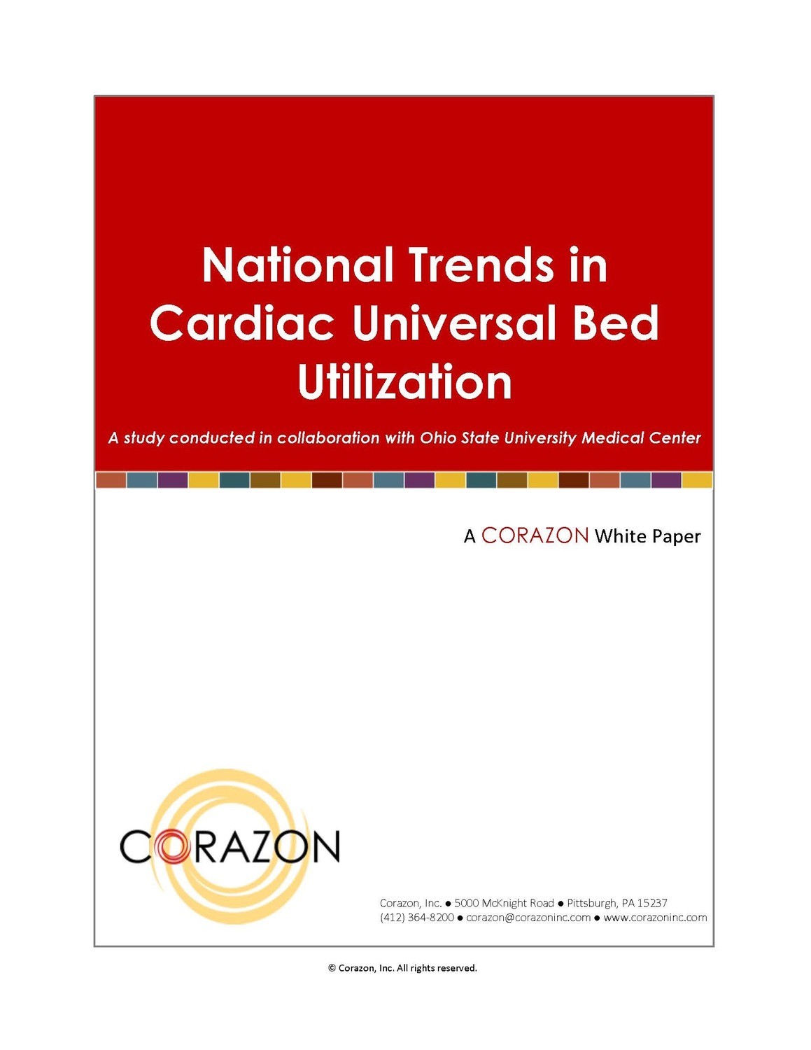 National Trends in Cardiac Universal Bed Utilization National Trends in Cardiac Universal Bed Utilization