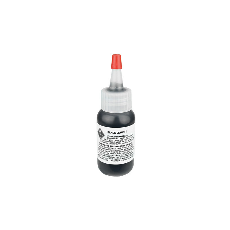 Black Rubber Cement Speaker Repair Glue pck8