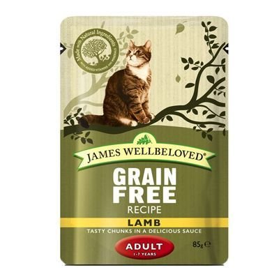 Jw Cat Adult Pouch Lamb 85g 9003579310533