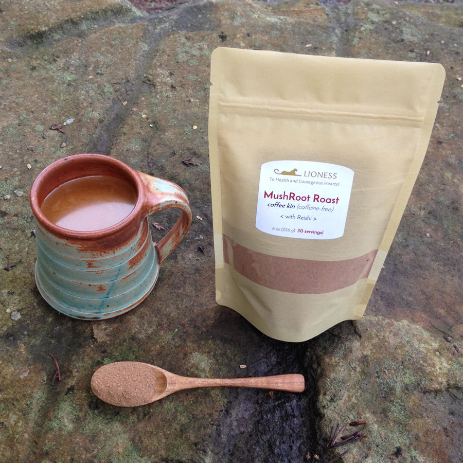 MushRoot Roastâ„¢: herbal tea (coffee kin) MR-SM-base