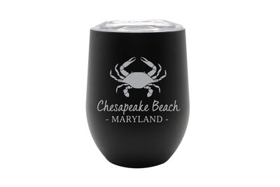 Crab & Customized Location Insulated Tumbler Crab & Customized Location Insulated Tumbler
