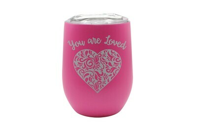 Heart You Are Loved Insulated Tumbler Heart You Are Loved Insulated Tumbler