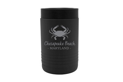 Crab & Customized Location Insulated Beverage Holder Crab & Customized Location Insulated Beverage Holder