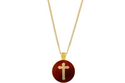 Cross Pendant Intricate Style on Chain Necklace Cross Pendant Intricate Style on Chain Necklace