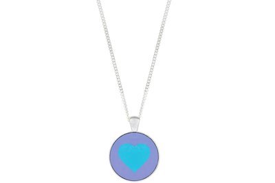 Heart Pendant Intricate Style on Chain Necklace Heart Pendant Intricate Style on Chain Necklace