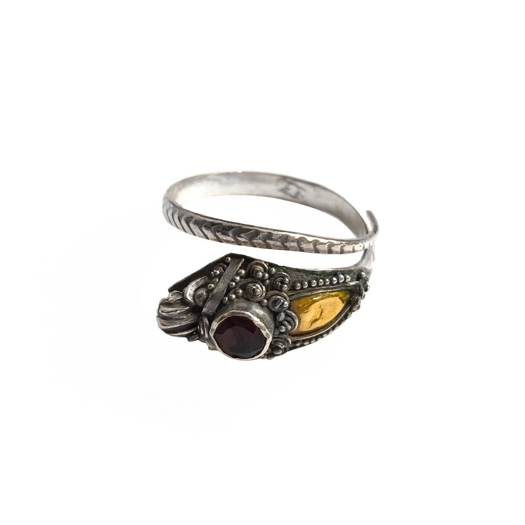 Silver Snake Ring from Bali