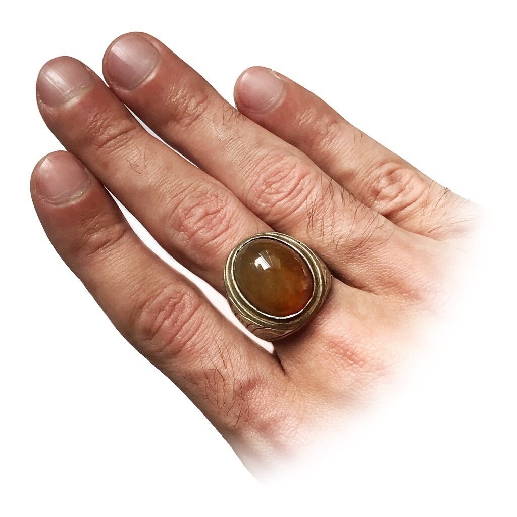 Carnelian Talisman Ring