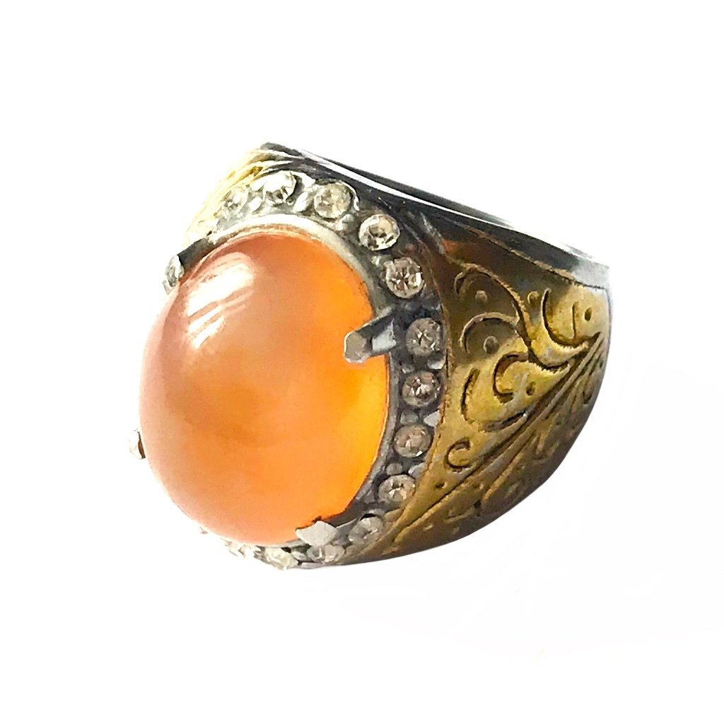 Agate Aqiq Ring