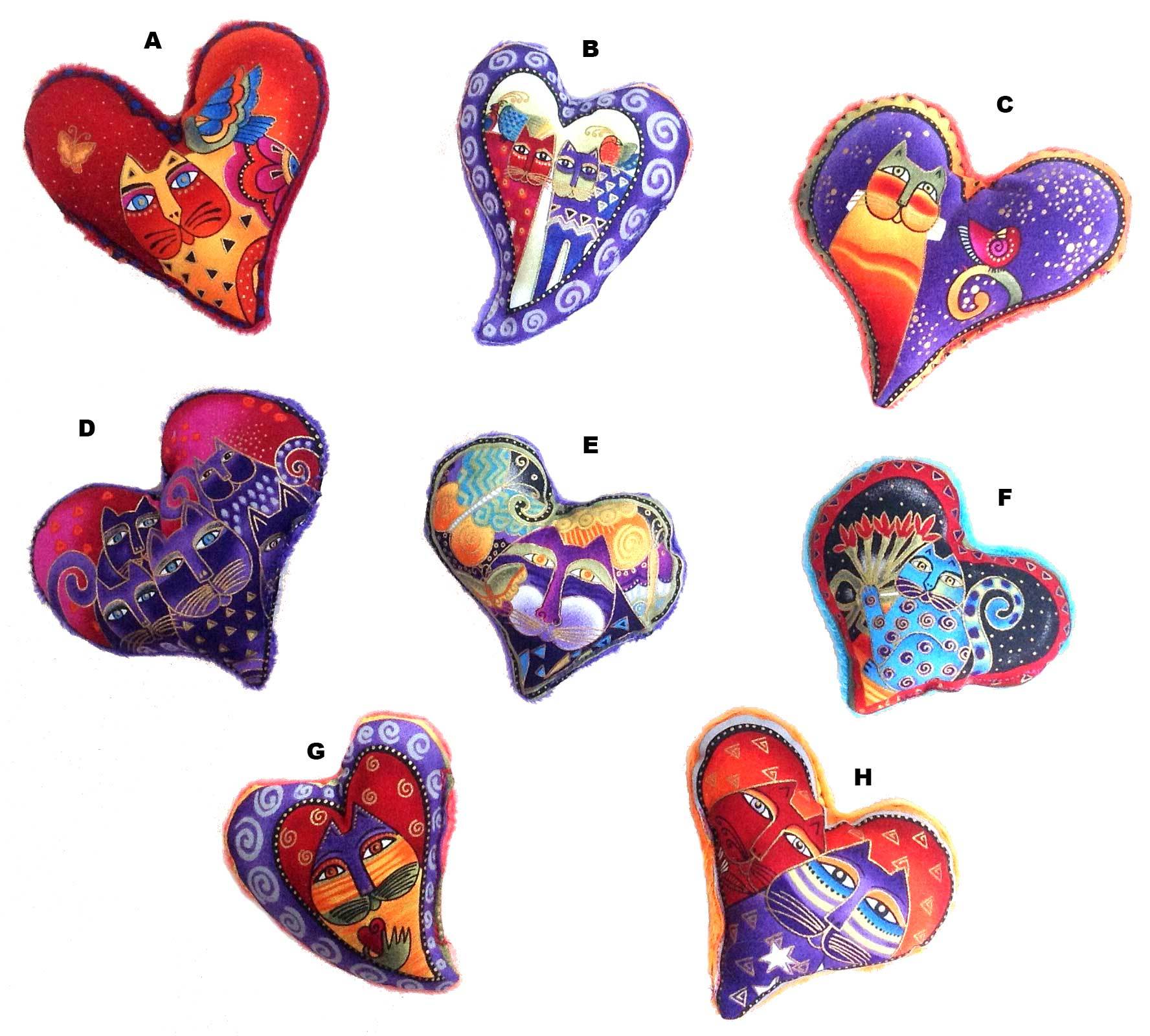 Laurel Burch Heart Cat Toys 00200