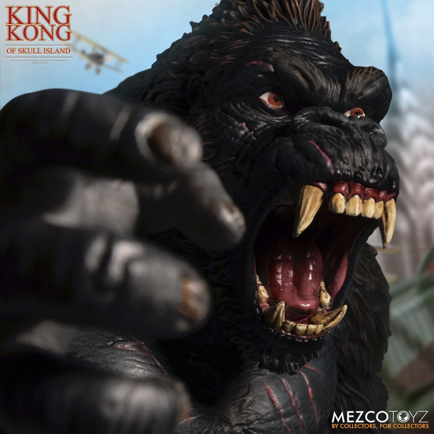 Mezco Ultimate King Kong Of Skull Island 18 Inch Action Figure