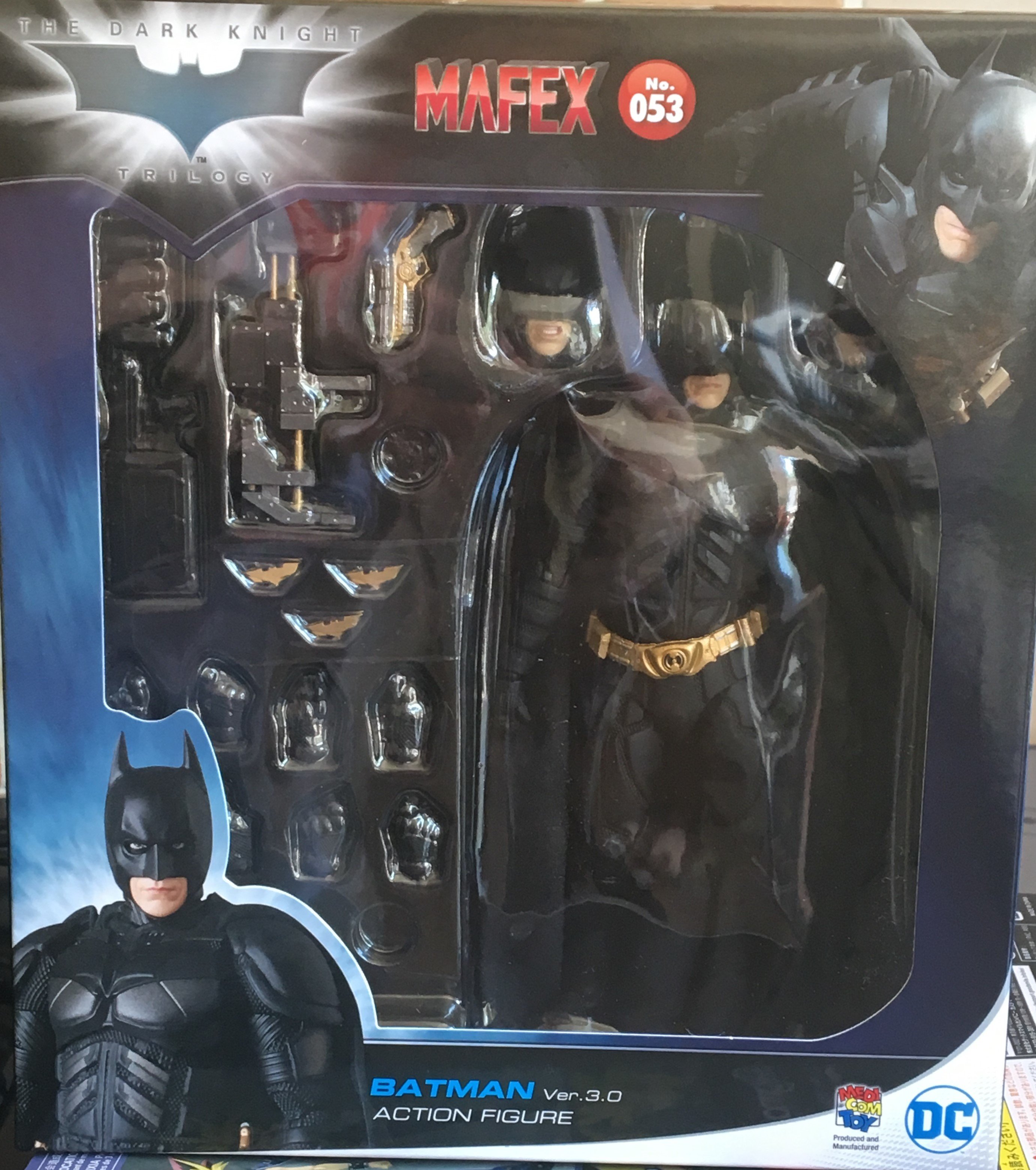 Batman Version 3.0 Figure Medicom MAFEX 053 Batman The Dark Knight Rises