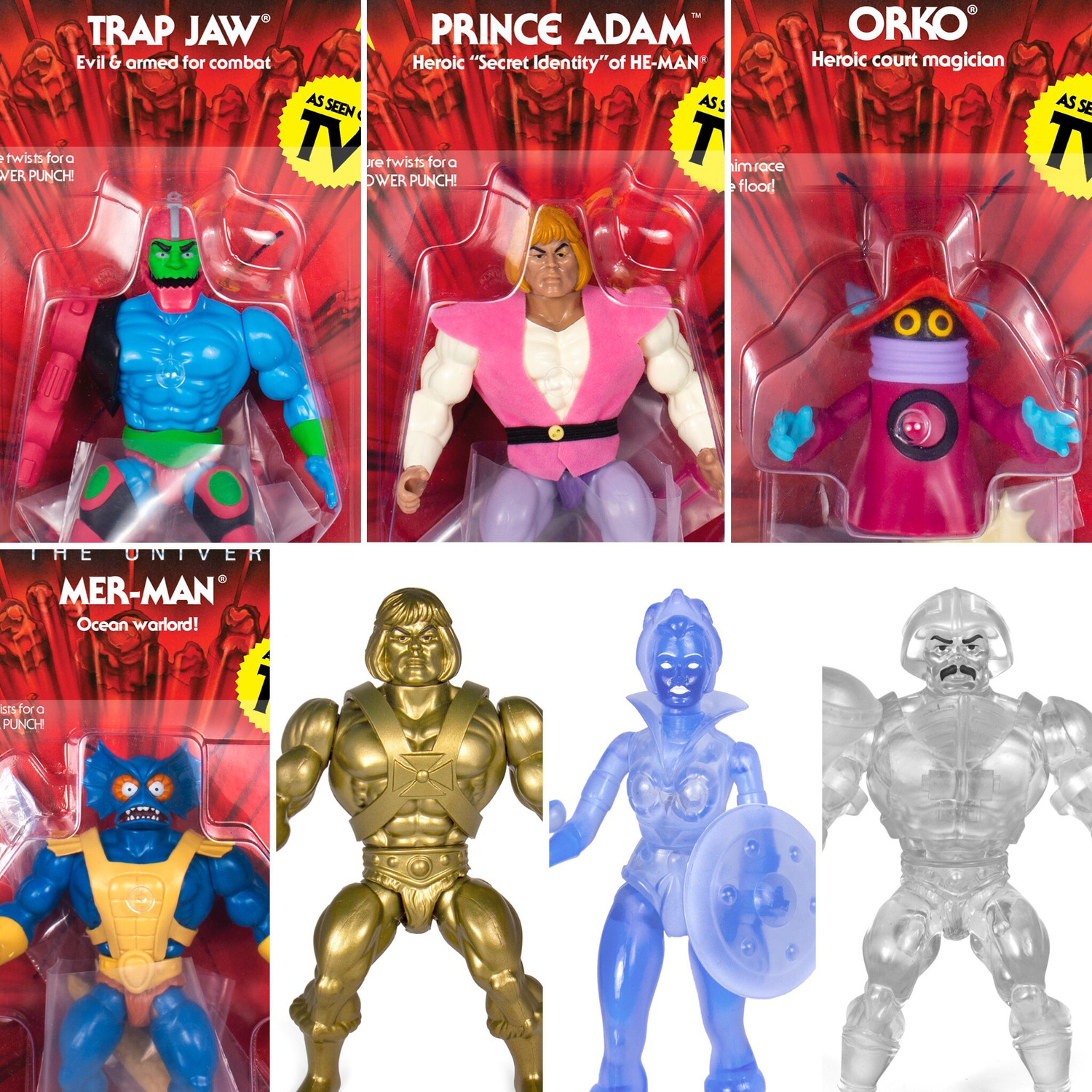 Masters of the Universe 5.5/" Prince Adam Figure masters of the Universe vintage collection Super 7