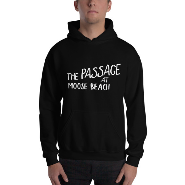 Moose Beach Logo Hooded Sweatshirt