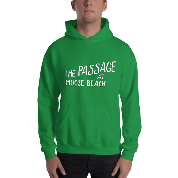 Moose Beach Logo Hooded Sweatshirt