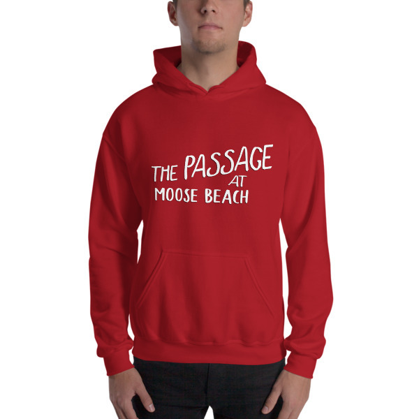 Moose Beach Logo Hooded Sweatshirt