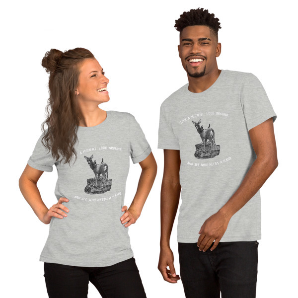 Moose Beach See Who Needs a Hand Short-Sleeve Unisex T-Shirt