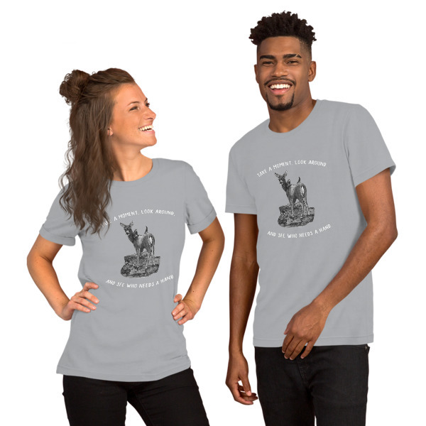 Moose Beach See Who Needs a Hand Short-Sleeve Unisex T-Shirt