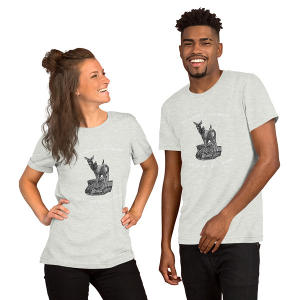 Moose Beach See Who Needs a Hand Short-Sleeve Unisex T-Shirt