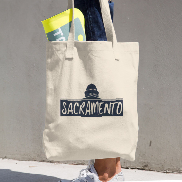 Sacramento Woven Cotton Tote Sacramento Woven Cotton Tote