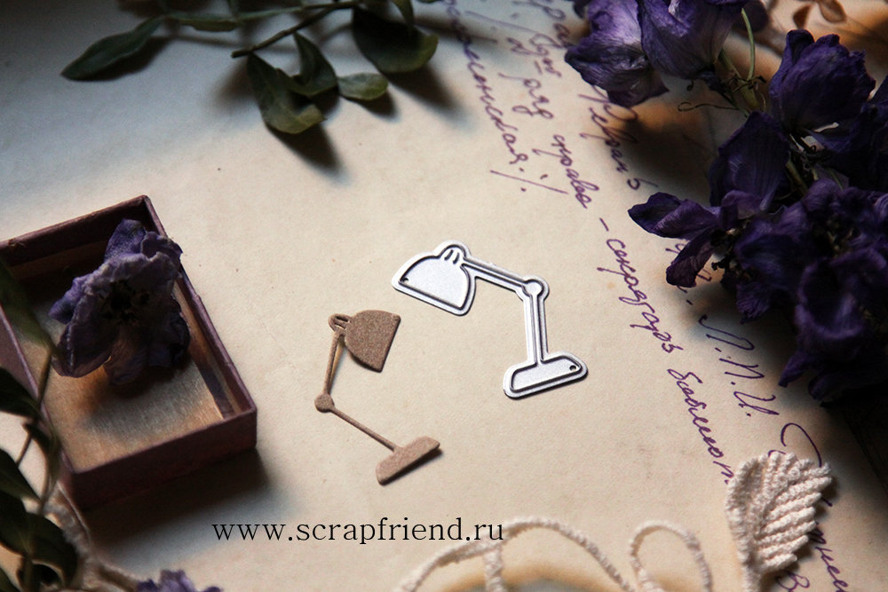 Нож для вырубки Лампа, 2,5х3,5см, Scrapfriend sf0144