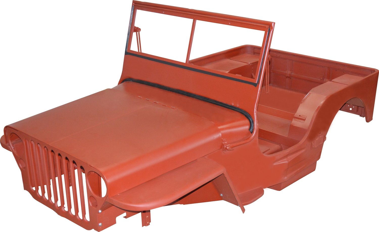 1942-43 MB MASTER BODY TUB KIT WILLYS JEEP CJ2A MBK005 GPW