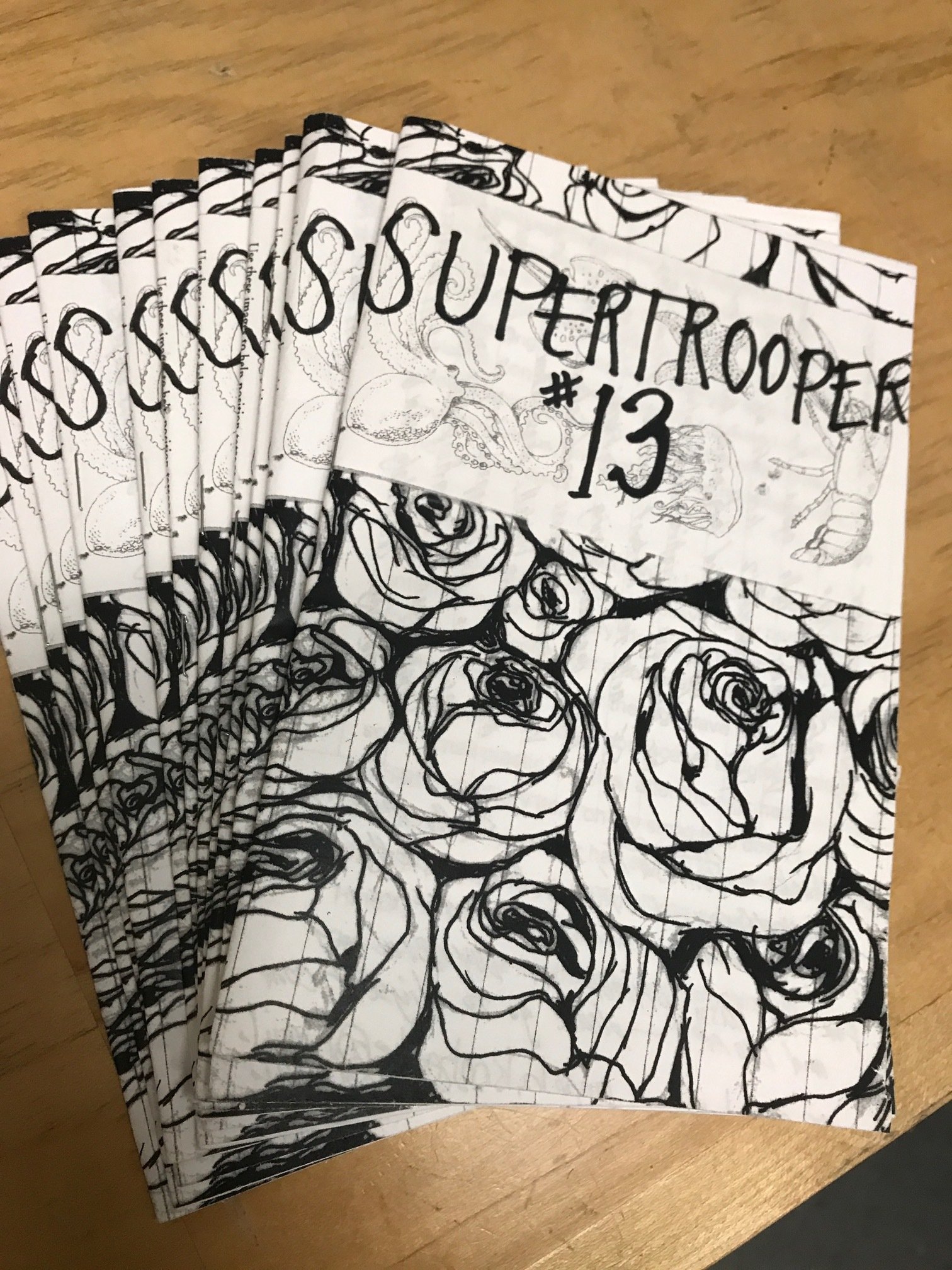 "SUPERTROOPER" #13 Zine By Angela Roberts PA012