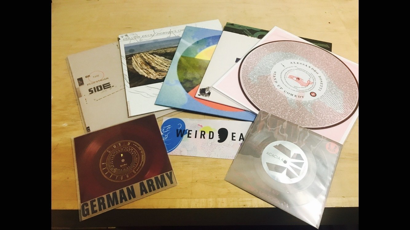 Weird Ear Records LP + 7'' Record Pack PA105