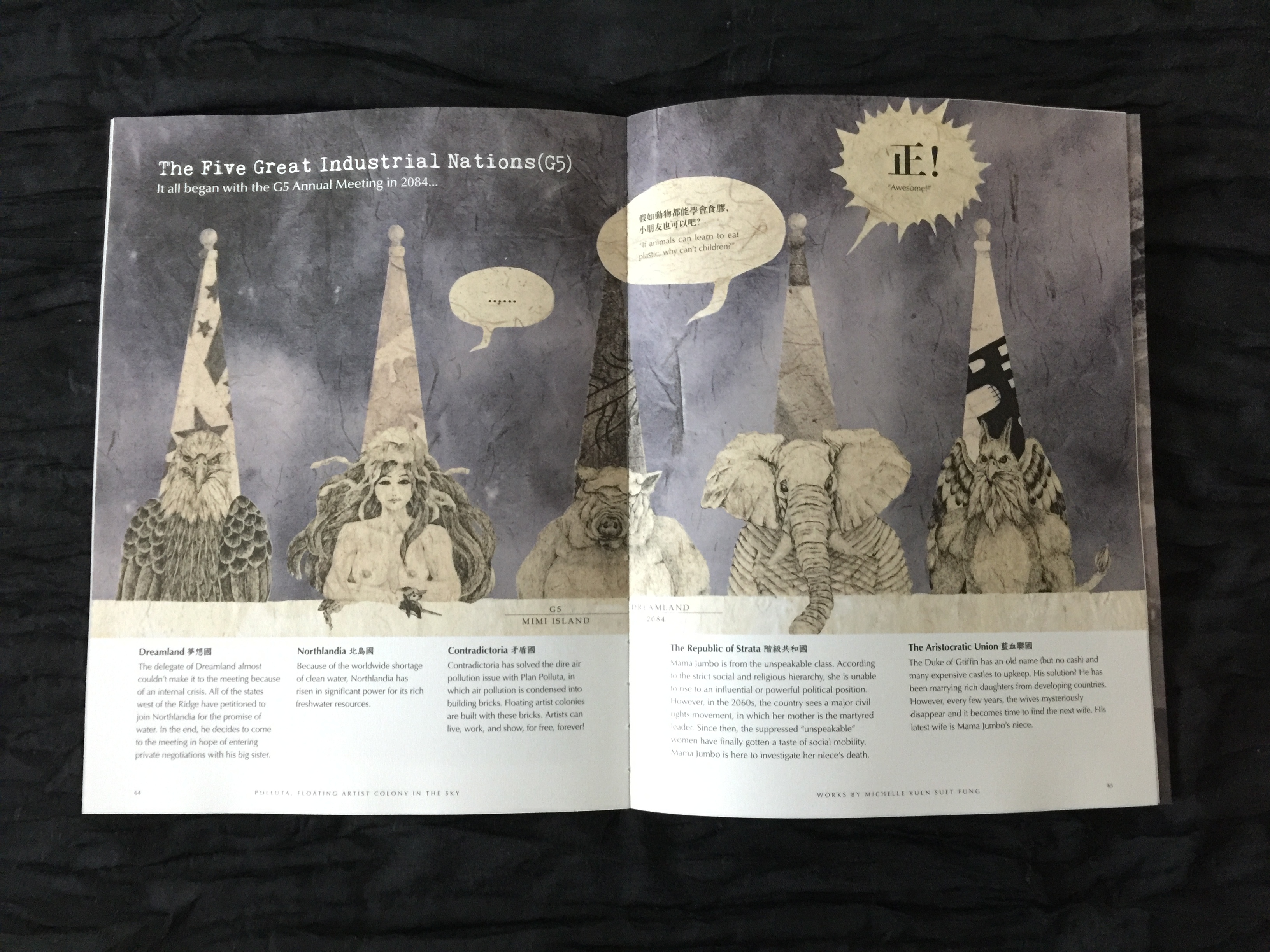 Exhibition Catalog Polluta, Floating Artist Colony in the Sky