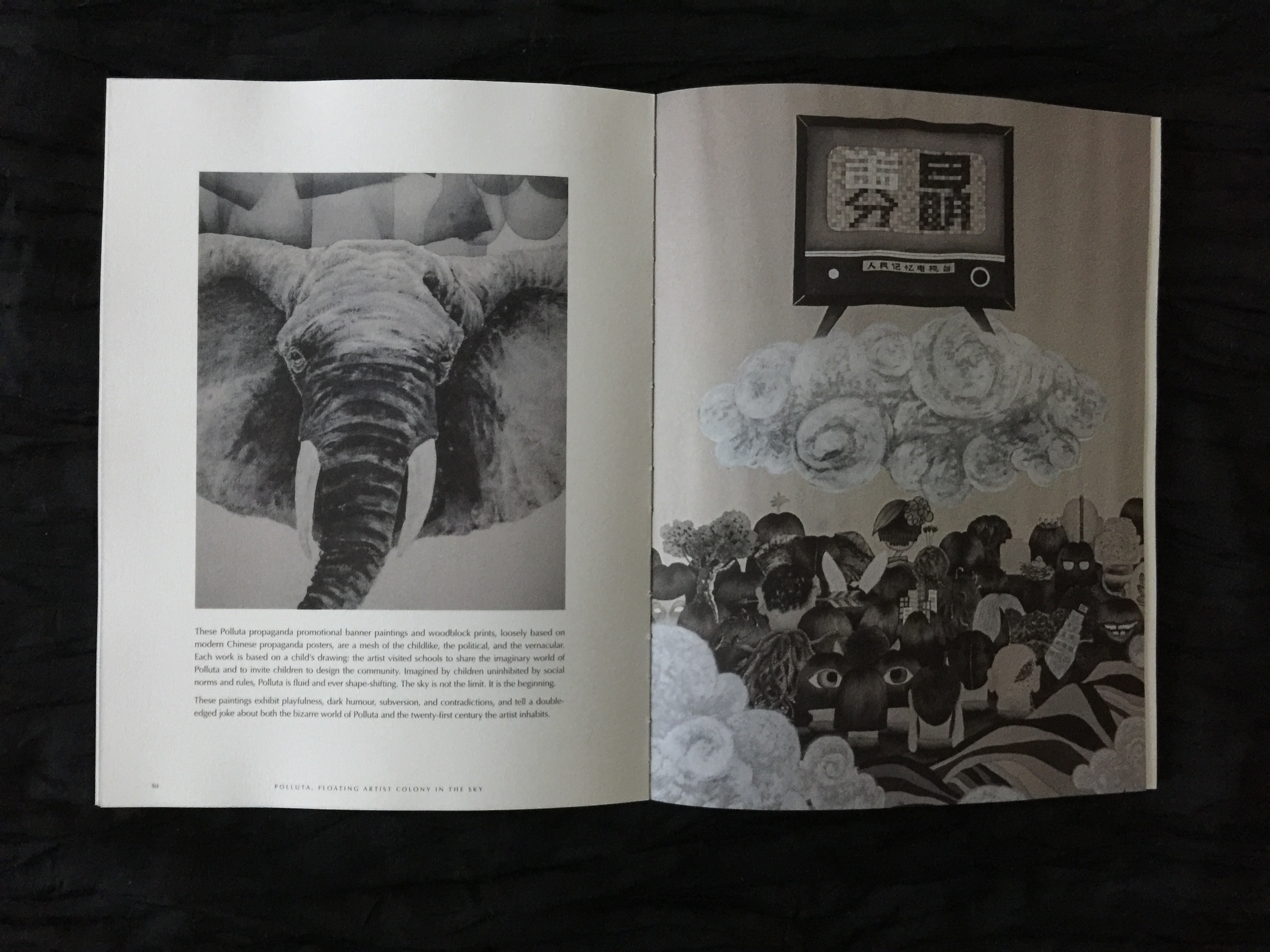 Exhibition Catalog Polluta, Floating Artist Colony in the Sky
