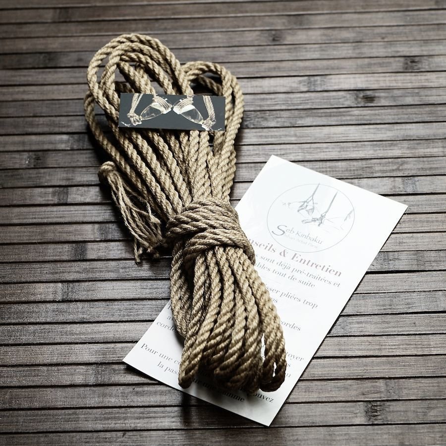 CORDE SHIBARI 6mm x 10M. 00000 CORDE SHIBARI 6mm x 10M. 00000