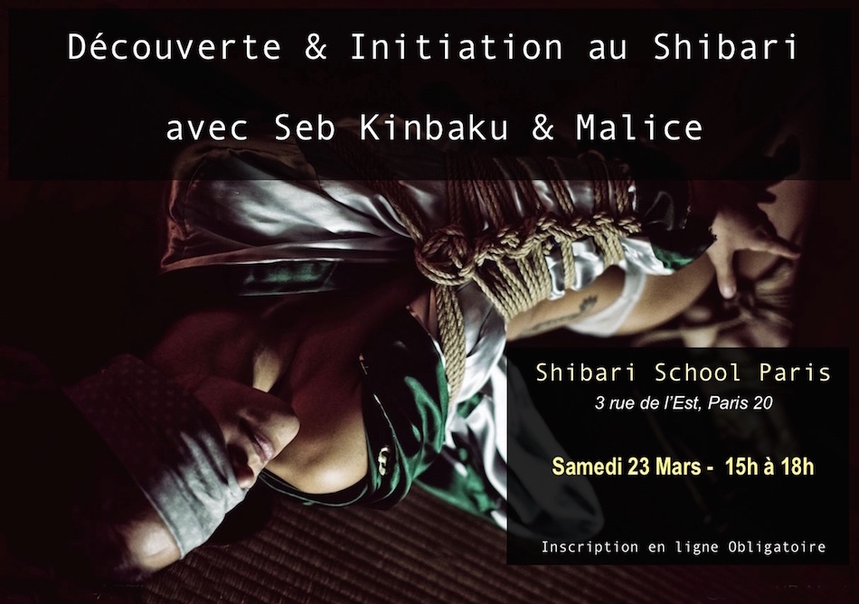Découverte Initiation au Shibari / 23 mars 2019 Découverte Initiation au Shibari / 23 mars 2019
