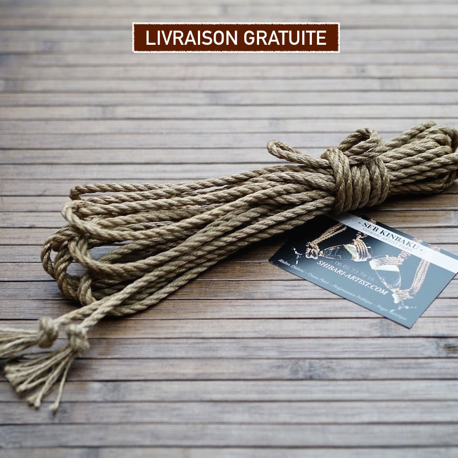 CORDE SHIBARI JUTE 6mm x 8M. 00014 CORDE SHIBARI JUTE 6mm x 8M. 00014