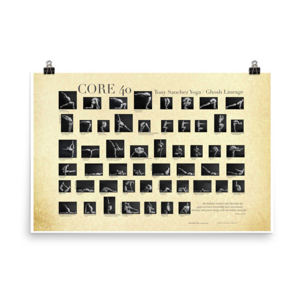 Original Core 40 Poster (parchment) Original Core 40 Poster (parchment)