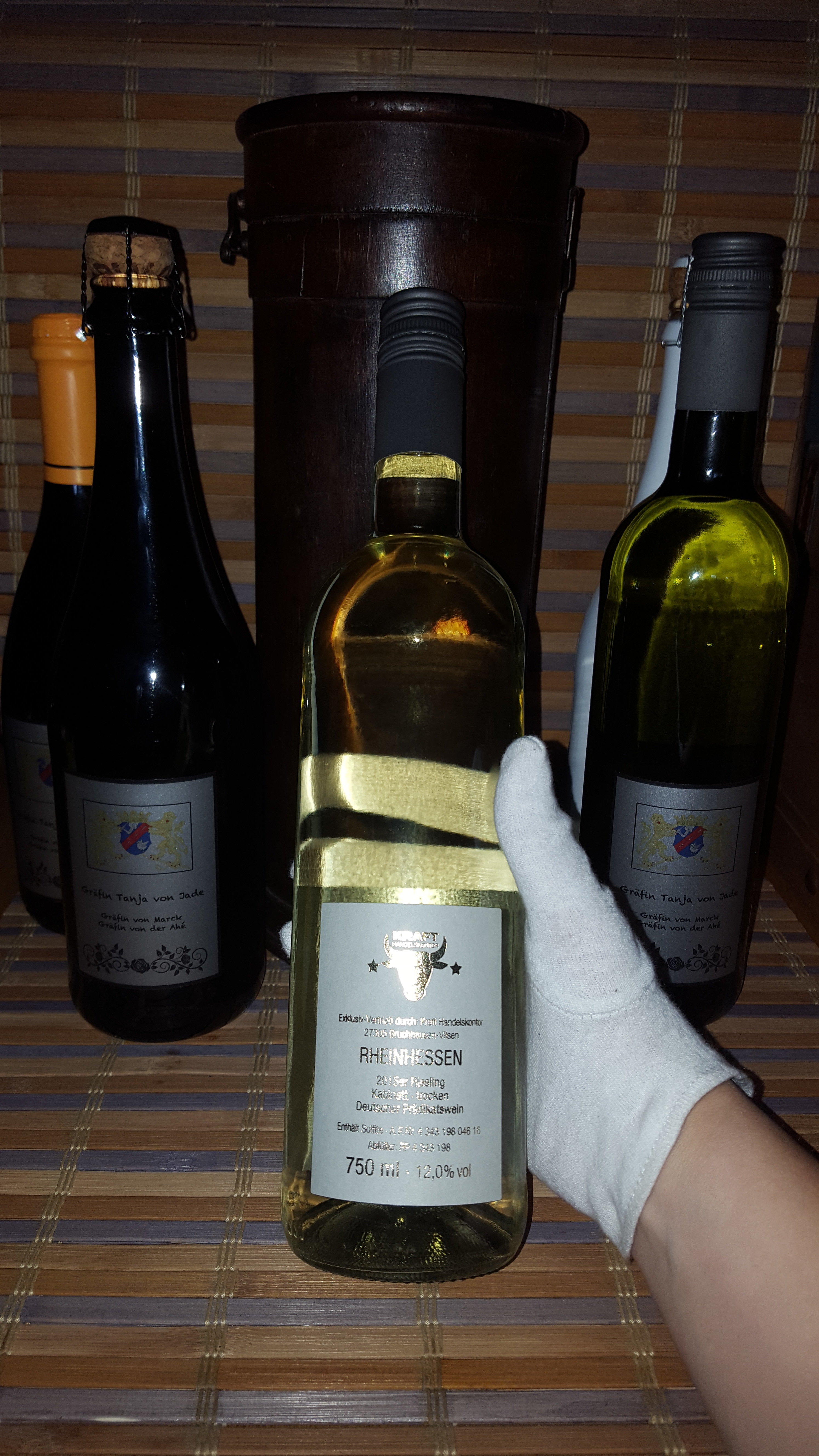 Riesling 2015er Kabinett - trocken RHEINHESSEN Deutscher Prädikatswein 750 ml 12,0% vol