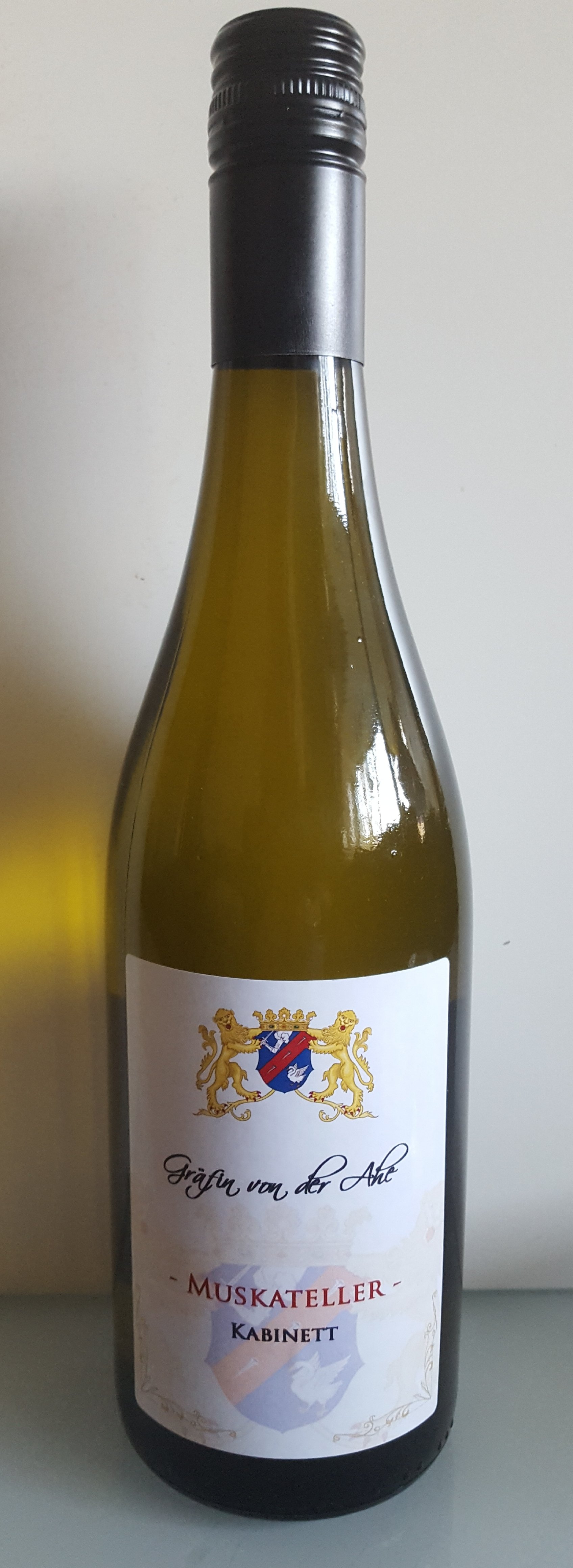 Muskateller Kabinett 2015 lieblich Gräfin von der Ahé® 110