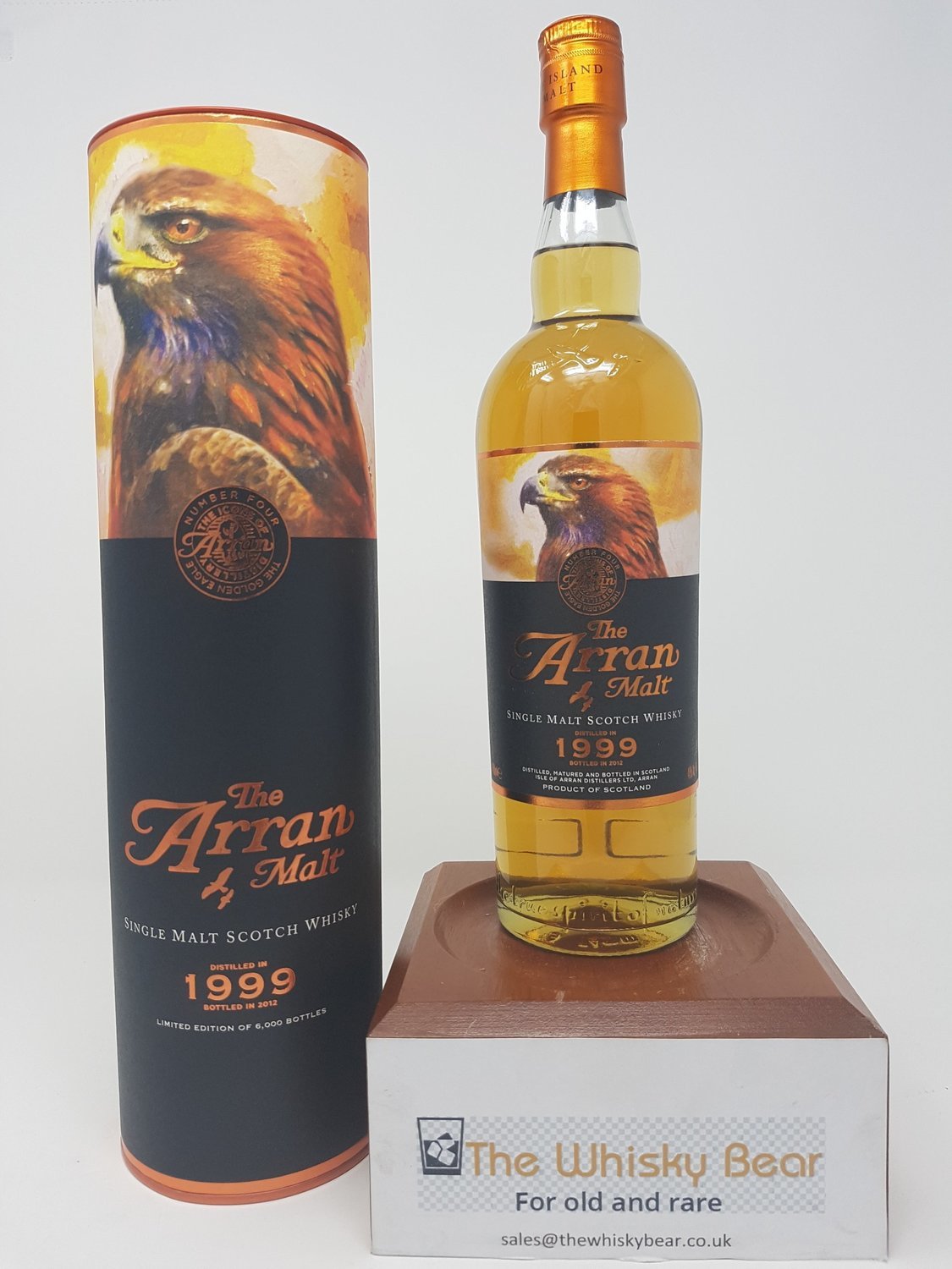 Arran Icon No 4 The Golden Eagle 1999 Limited Edition 12 Years Old Ob