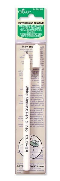 White Ink Water Soluble Pen CL517A